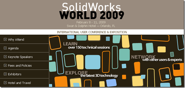 SolidWorks World 2009