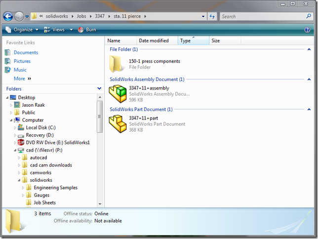 solidworks folder structure_2
