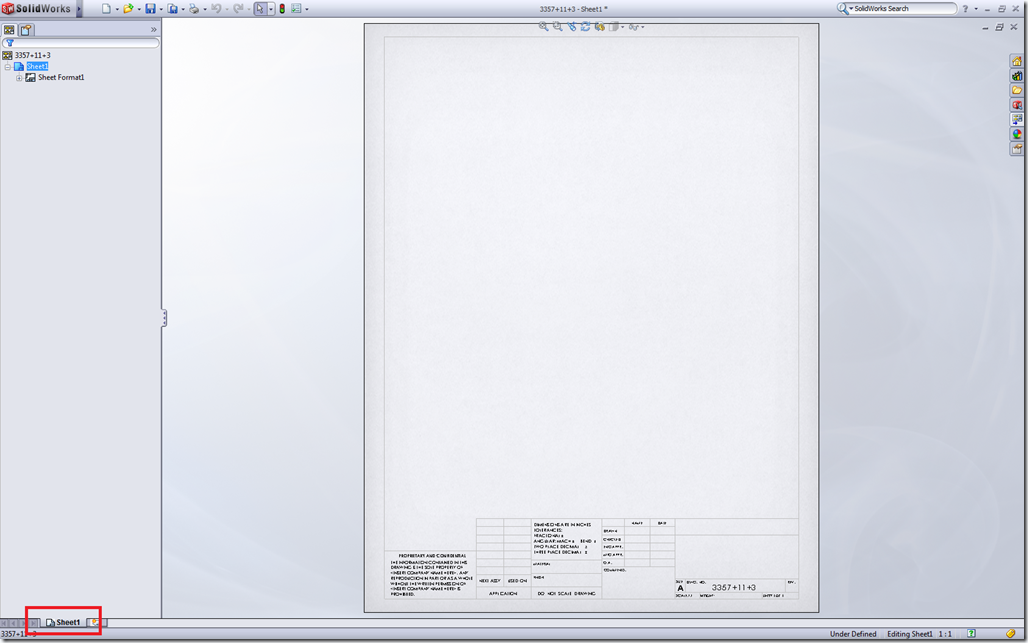 drawings interface
