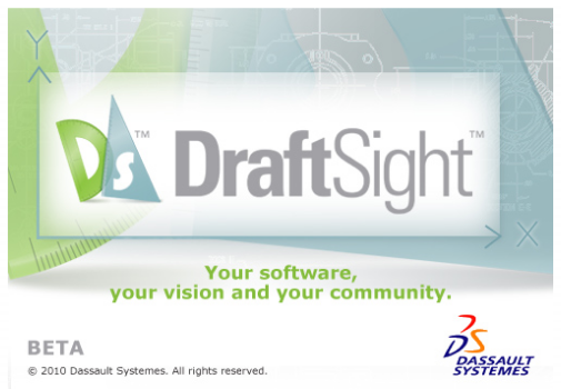 splah screen_draftsight