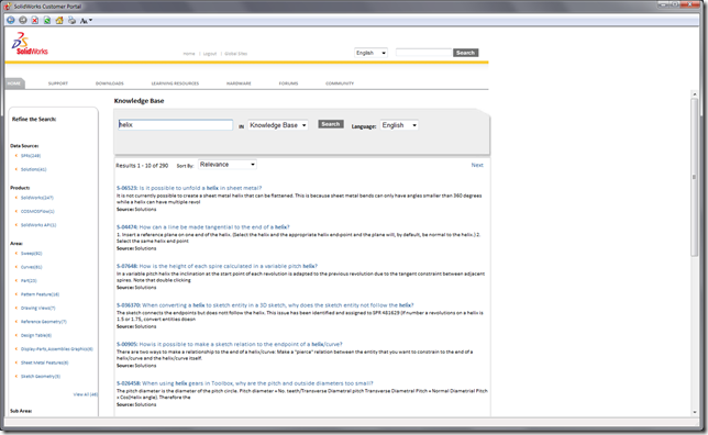 search_knowledge base
