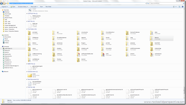 Add Macros Folder