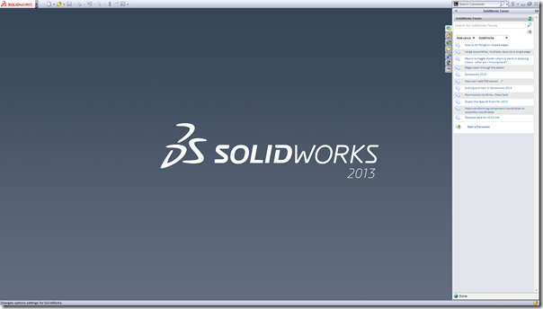 SolidWorks Forum - Task Pane